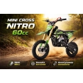 Silnik 60cc i solidna rama – Mini Cross NITRO